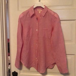 Lilly Pulitzer Linen Shirt
